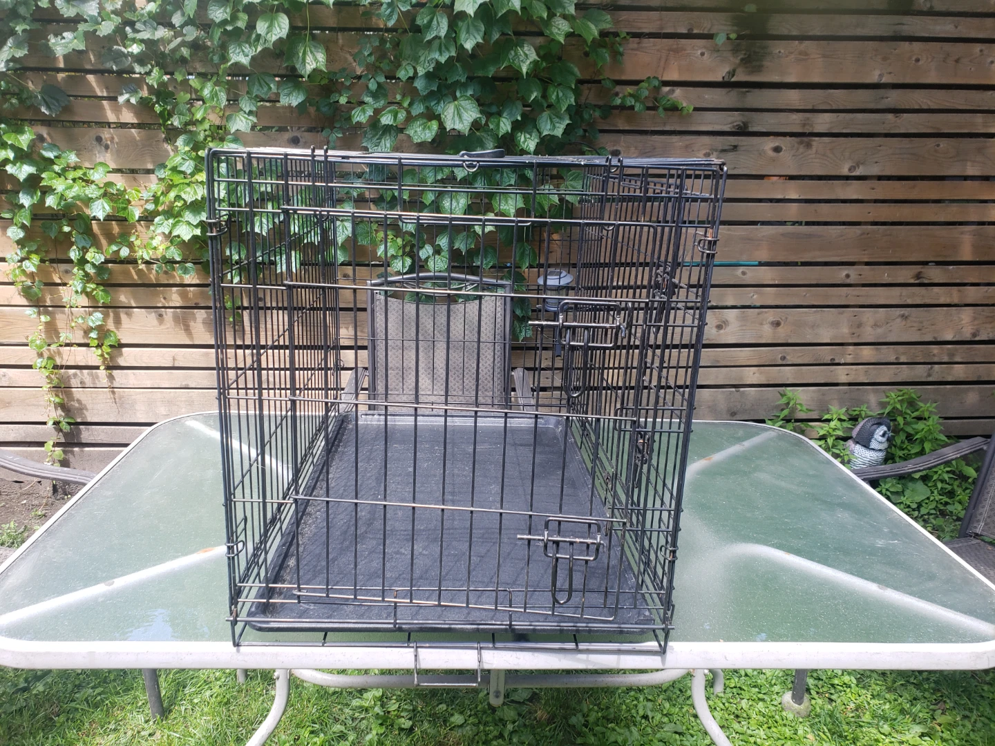 Dog crate size 36 l x 23 w x 25 h
