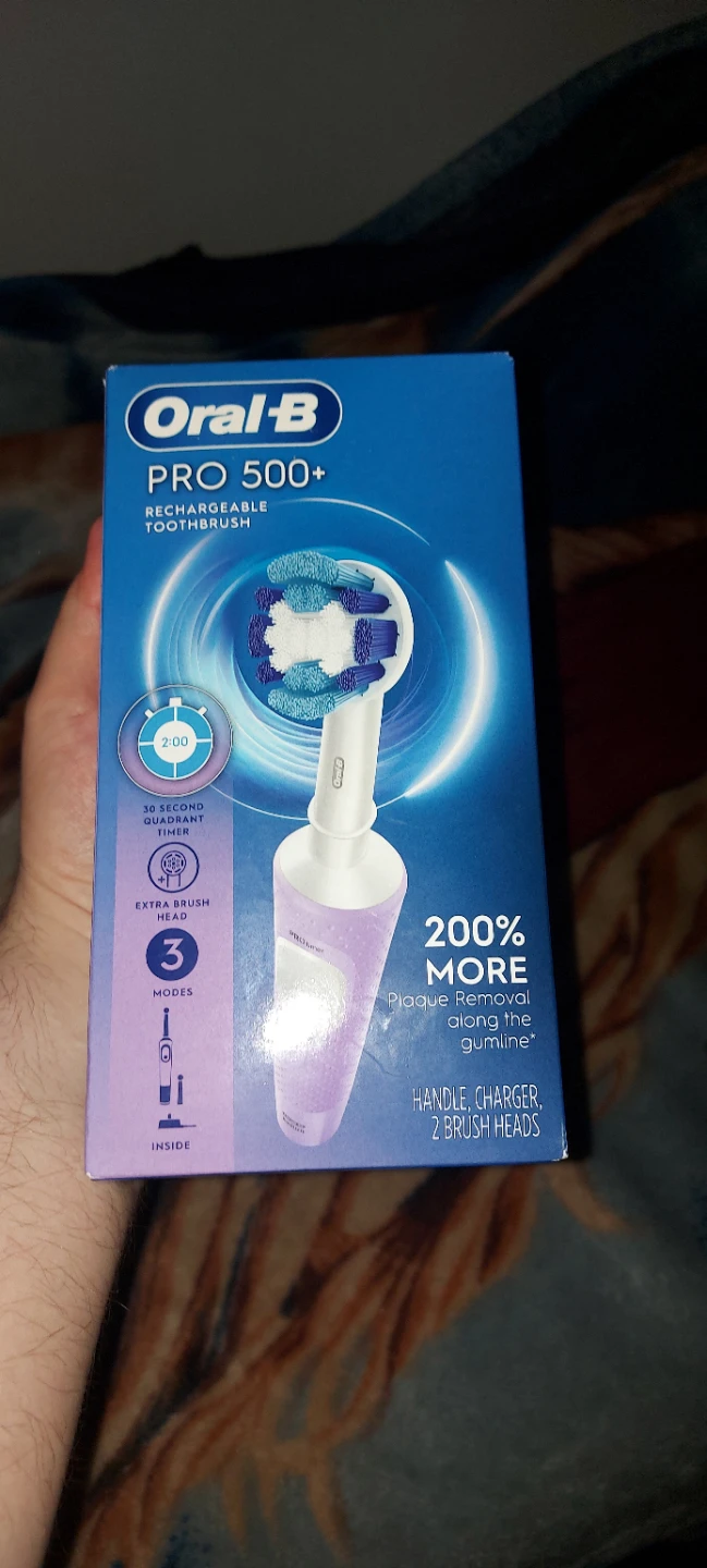 Oral-B Pro 500+ Rechargeable Toothbrush