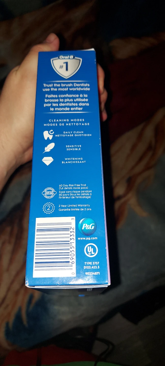 Oral-B Pro 500+ Rechargeable Toothbrush - photo 3