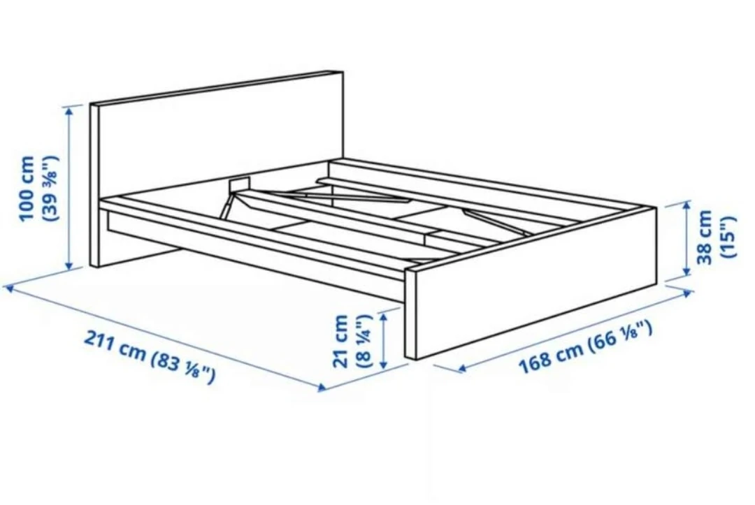 White Bed Frame - photo 2