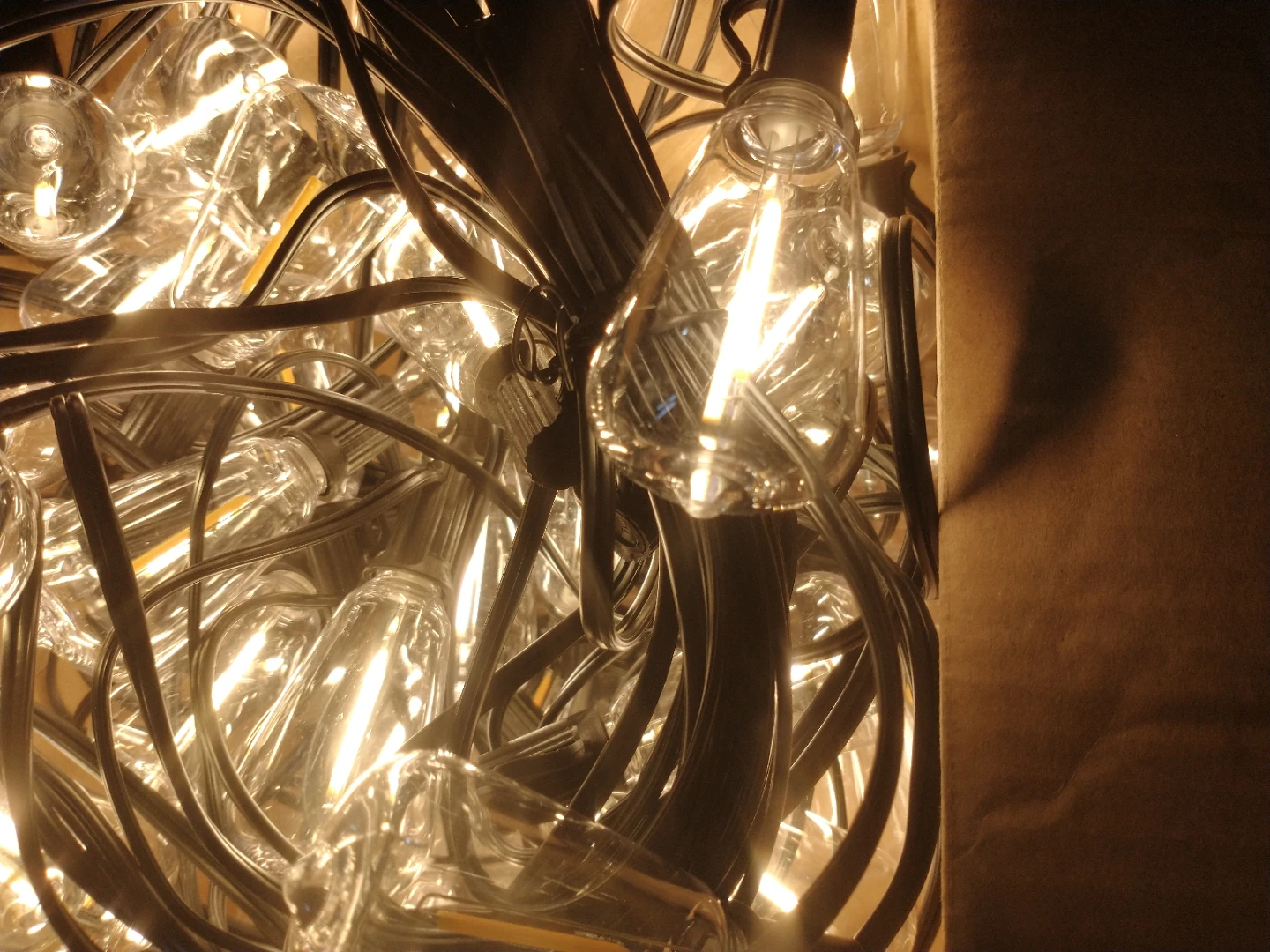 Clear Globe String Lights 100ft