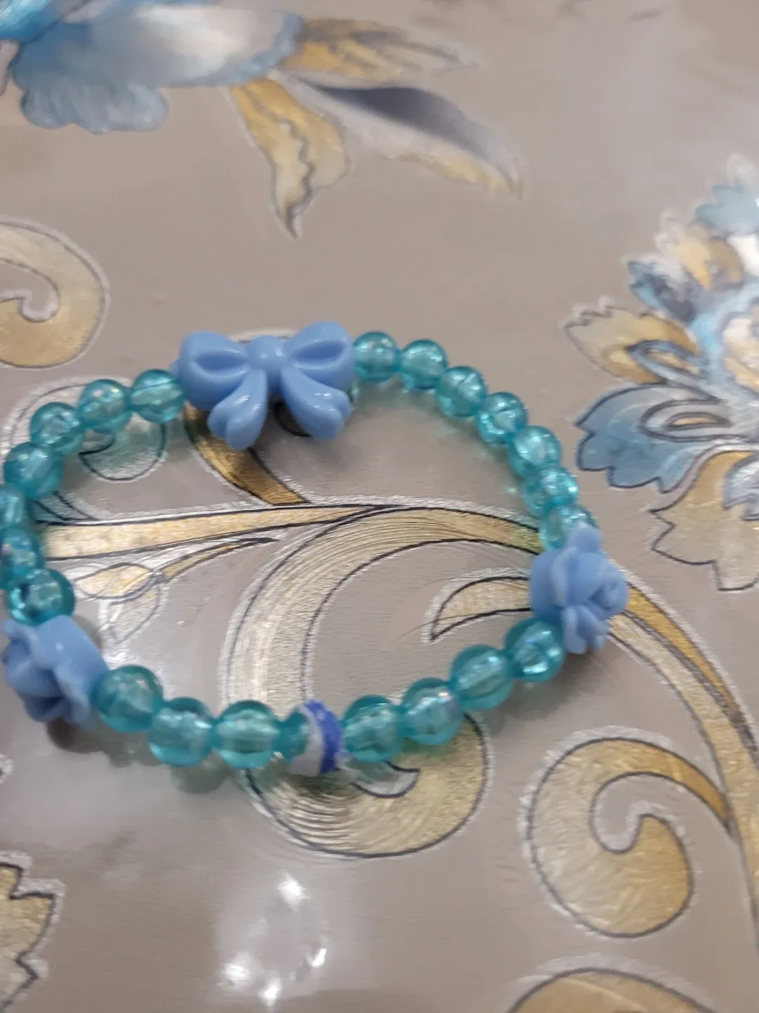 Purple  slime  bracelet and galaxy ball - photo 2