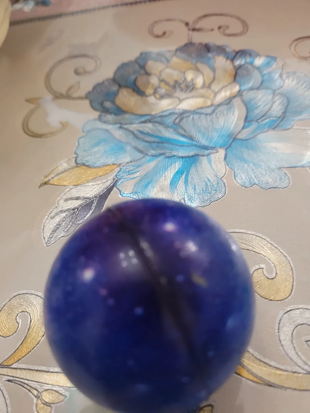 Purple  slime  bracelet and galaxy ball - photo 3