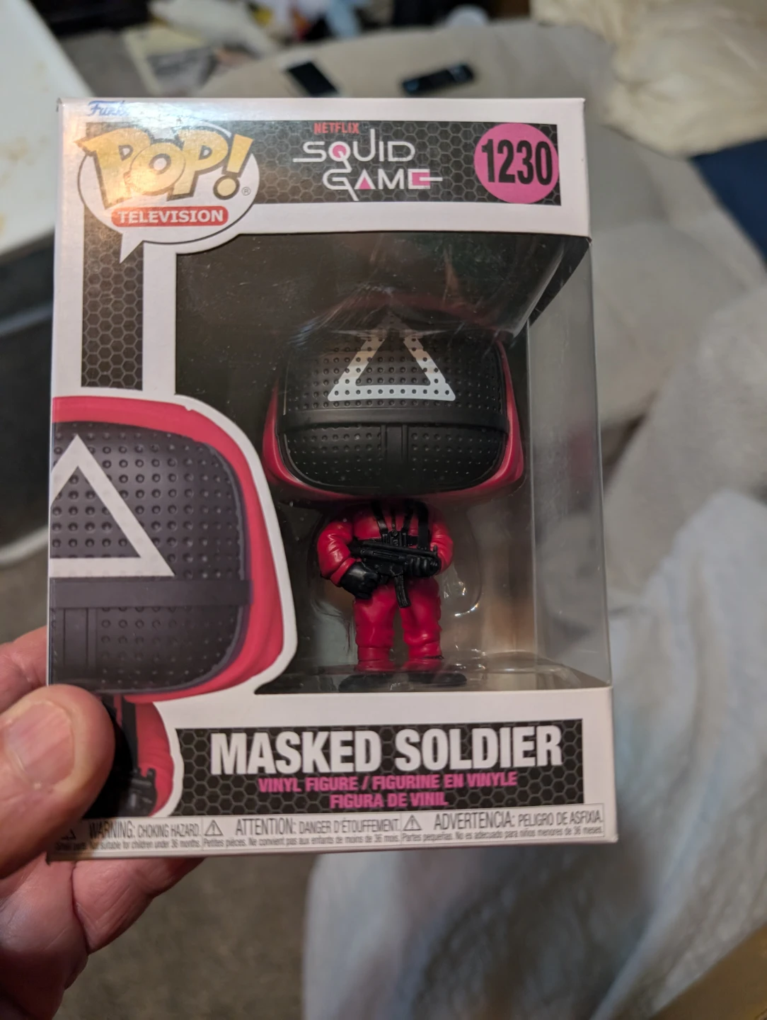 Funko Pop! Netflix Squid Game Masked Soldier #1230 Vinyl Figure