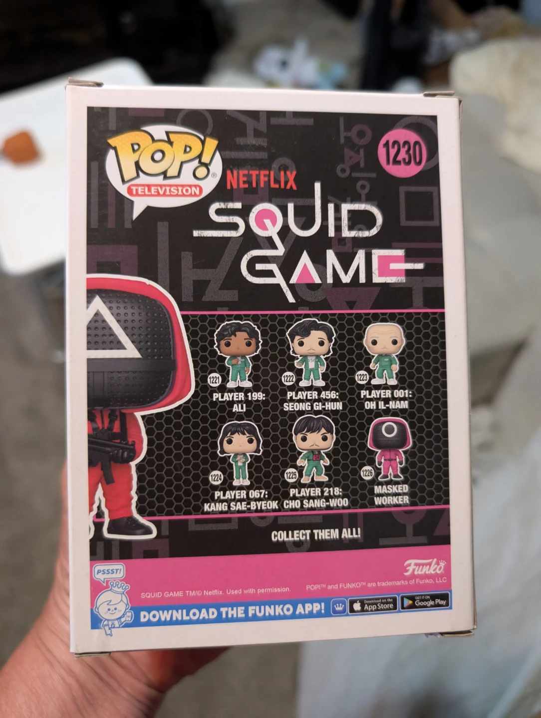 Funko Pop! Netflix Squid Game Masked Soldier #1230 Vinyl Figure - photo 2