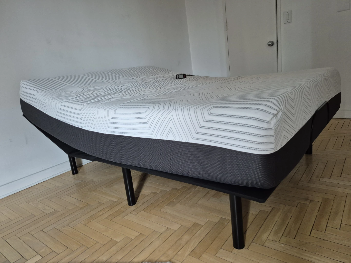 Adjustable Bed Frame with Mattress - photo 4