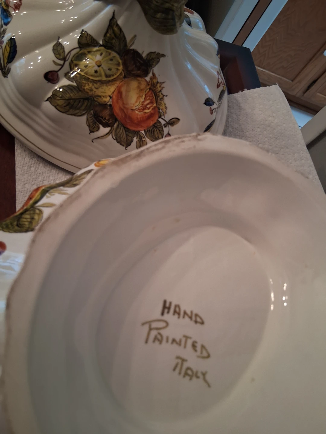 Hand Painted Tureen