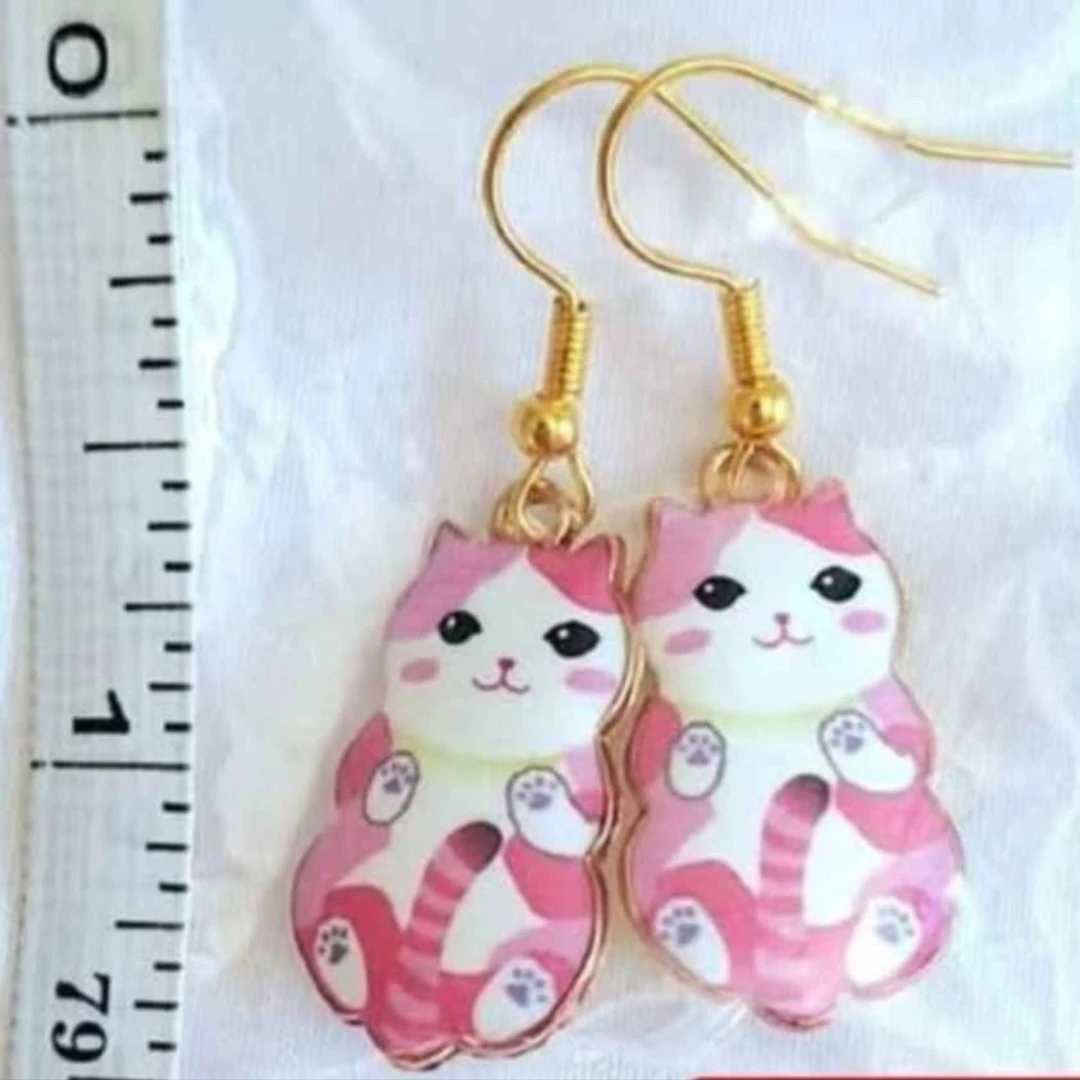 Cat Earrings - NEW - photo 3