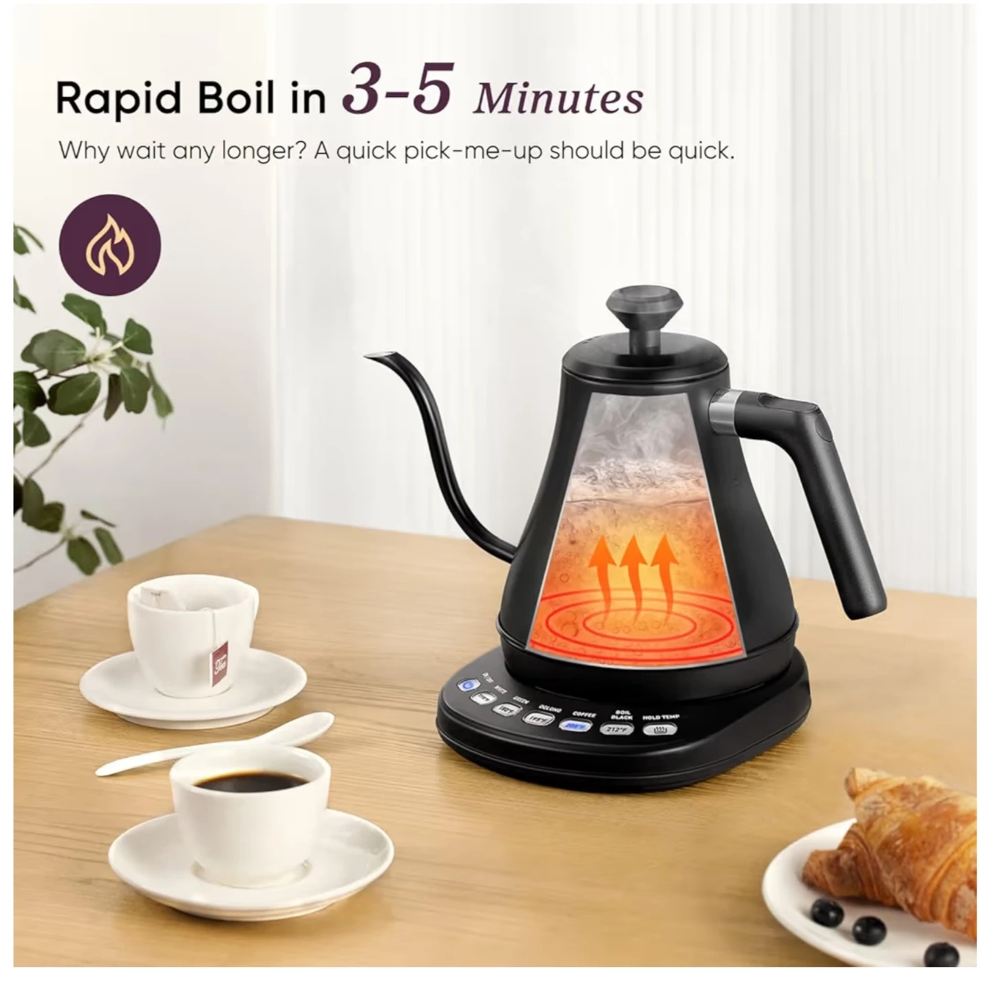 COSORI Electric Gooseneck Kettle - photo 5
