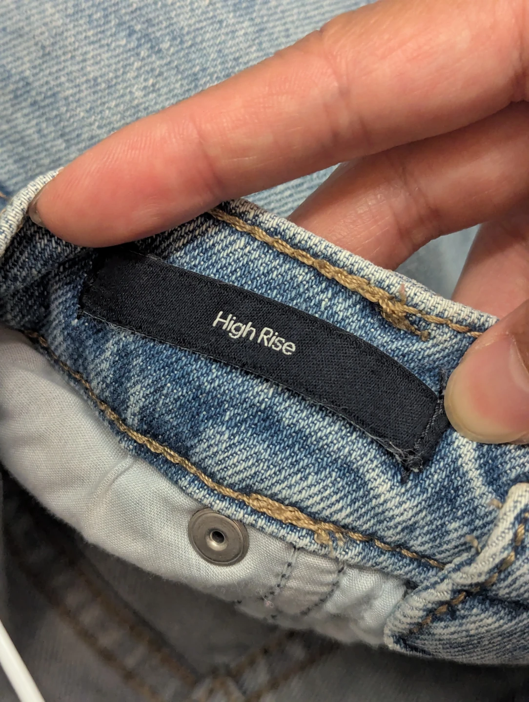 Calvin Klein Jeans High Rise Denim Shorts Size 26 - photo 3