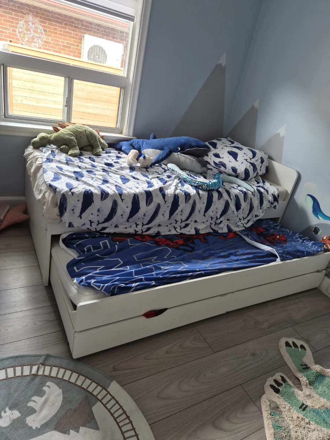 White Daybed with Trundle - photo 2