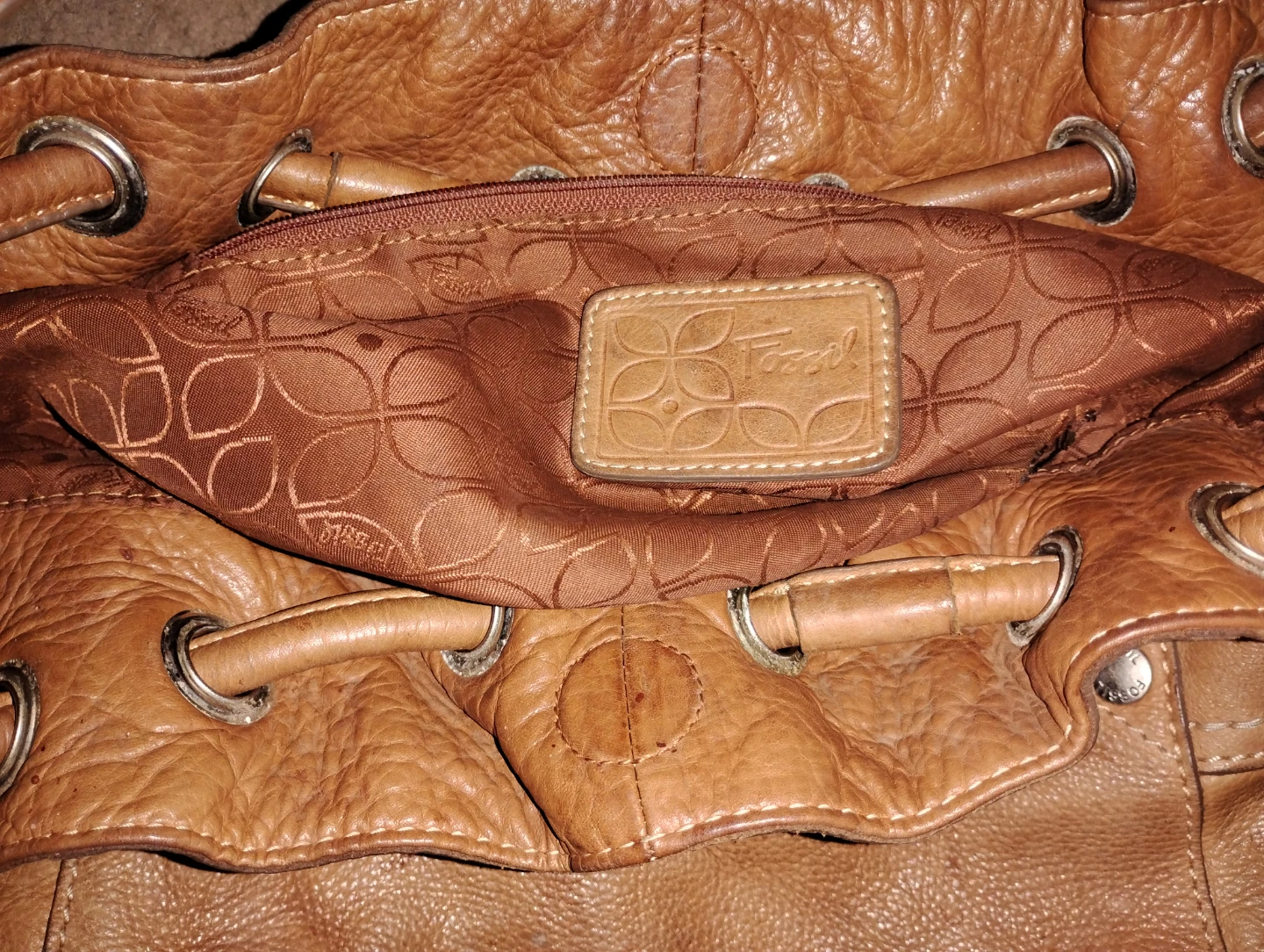 Fossil Leather Handbag - photo 2
