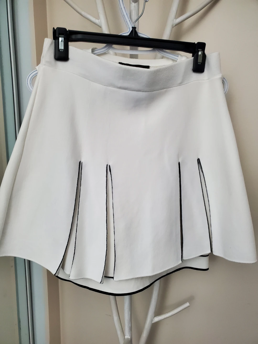 White Zara Sleeveless Top and Skirt Set - photo 3