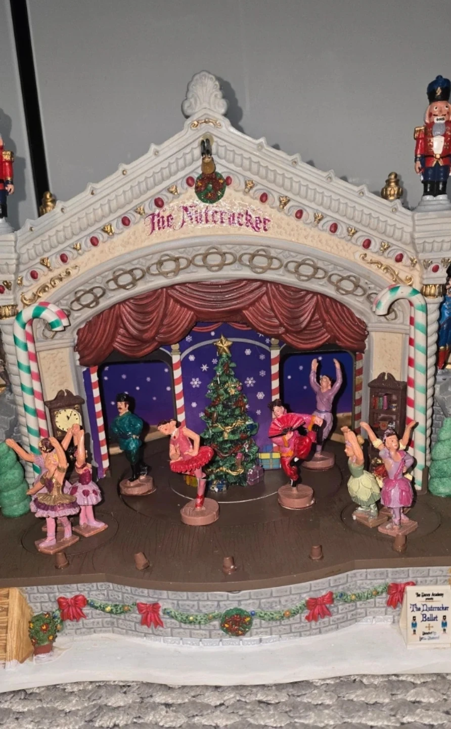 Nutcracker Ballet Mini Stage Christmas Set - photo 2