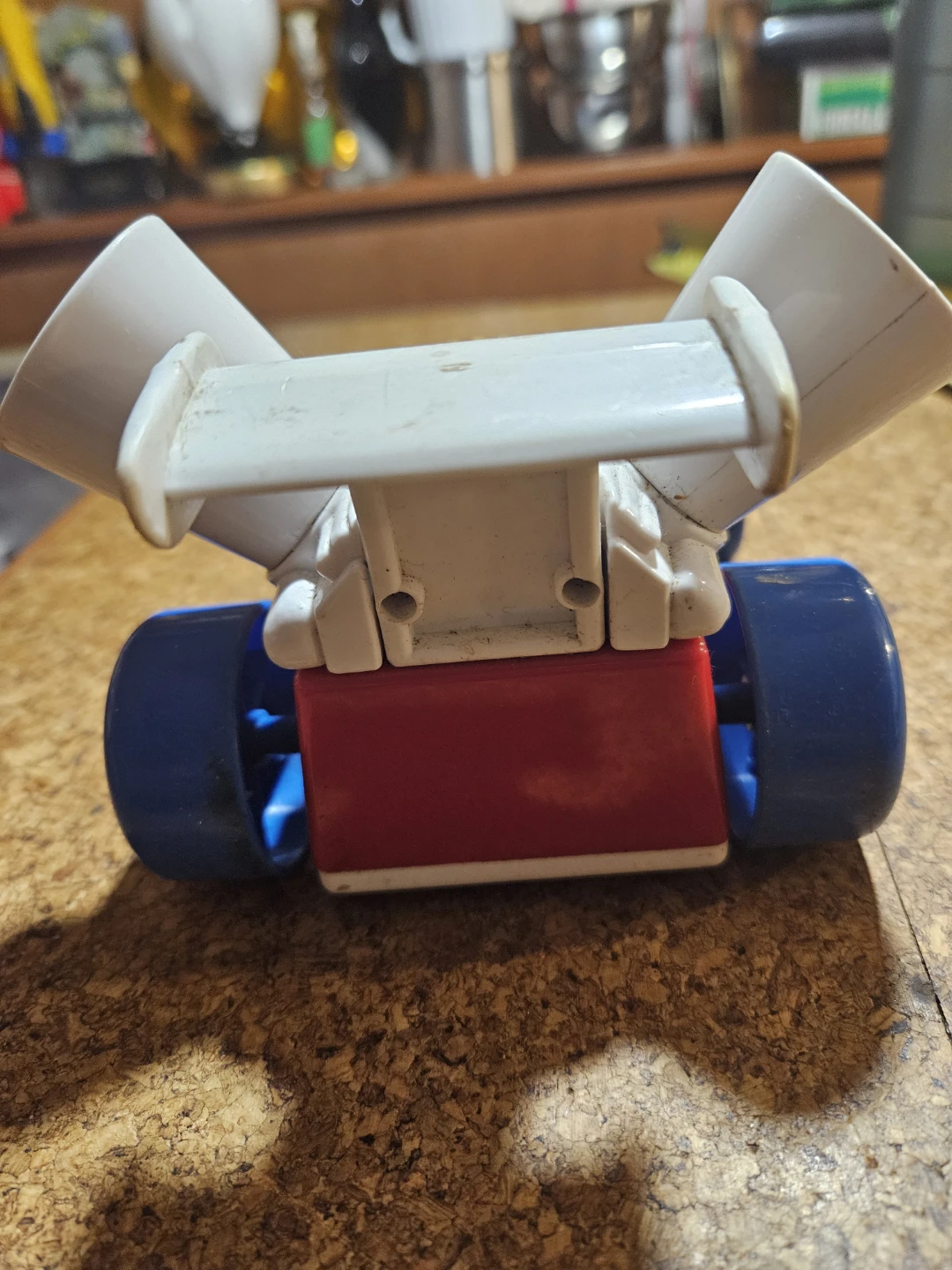 Vintage 1992 Fisher-Price Race Car Toy - photo 4