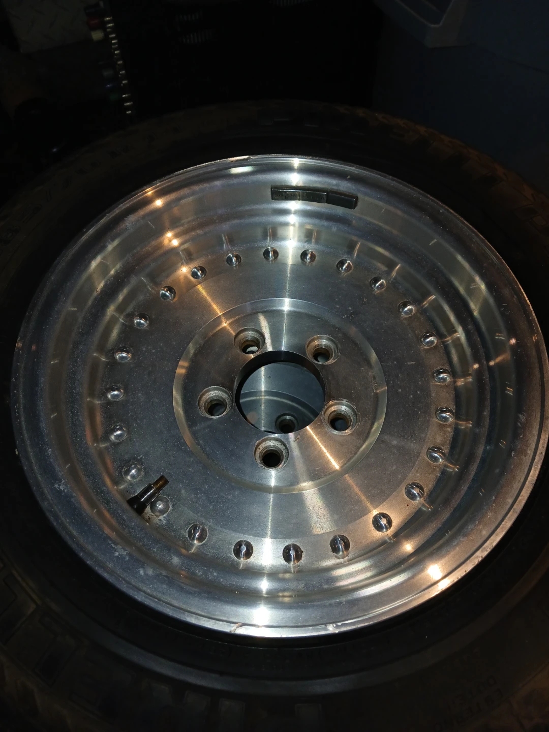 Pair of GREAT condotion Center Line Auto Drag Wheels (Chevy)