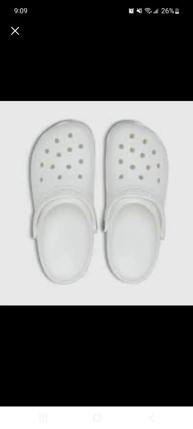 White Crocs Clogs