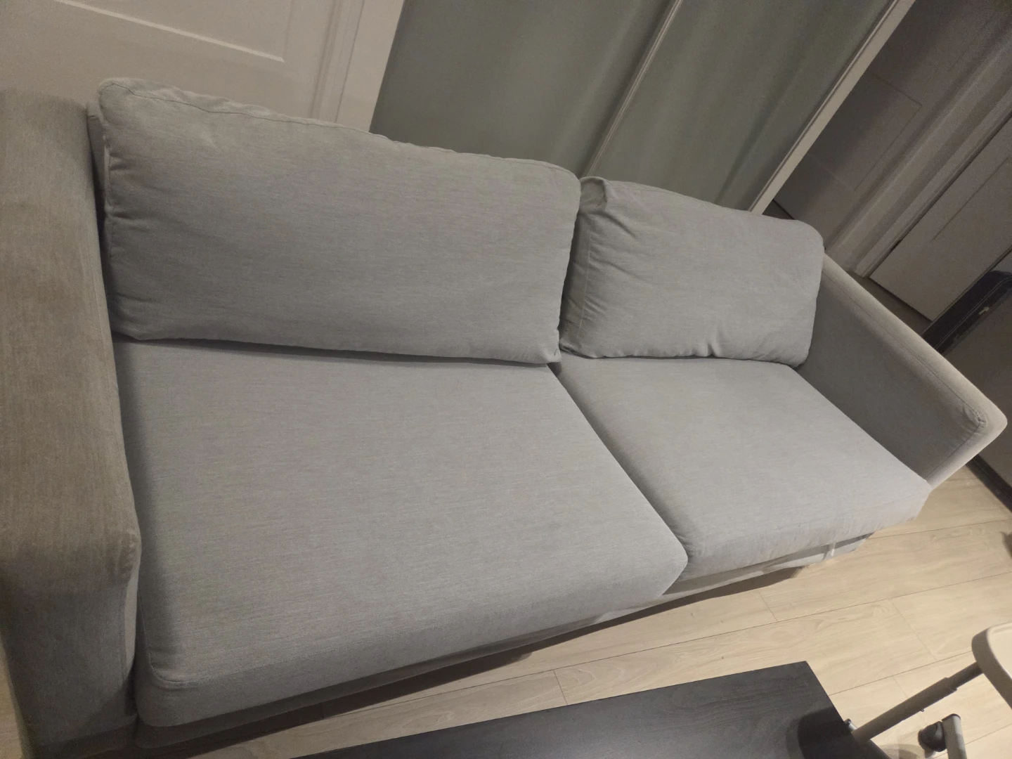 Grey Two-Seater Sofa as per moving we need to sell faster - photo 3