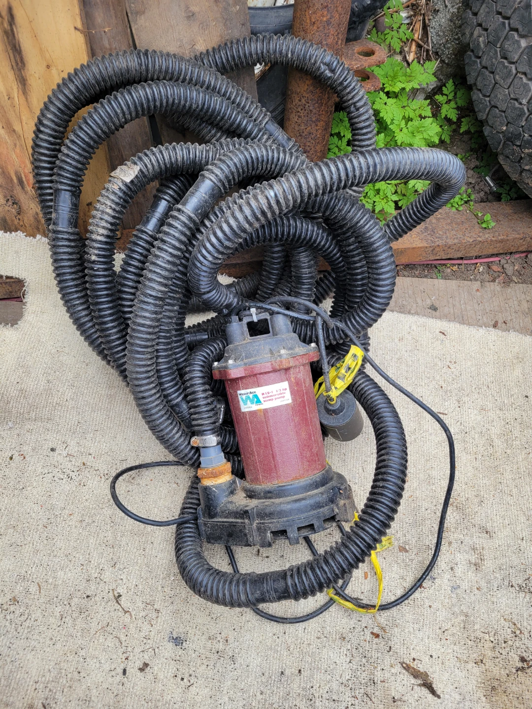 Water Ace R5S-1 1/2 hp Submersible Sump Pump - photo 2