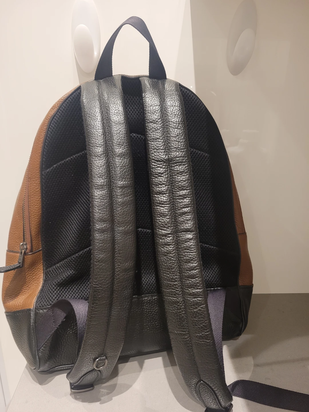 Coach F35429 West Backpack in Saddle, and Black city work school - photo 3
