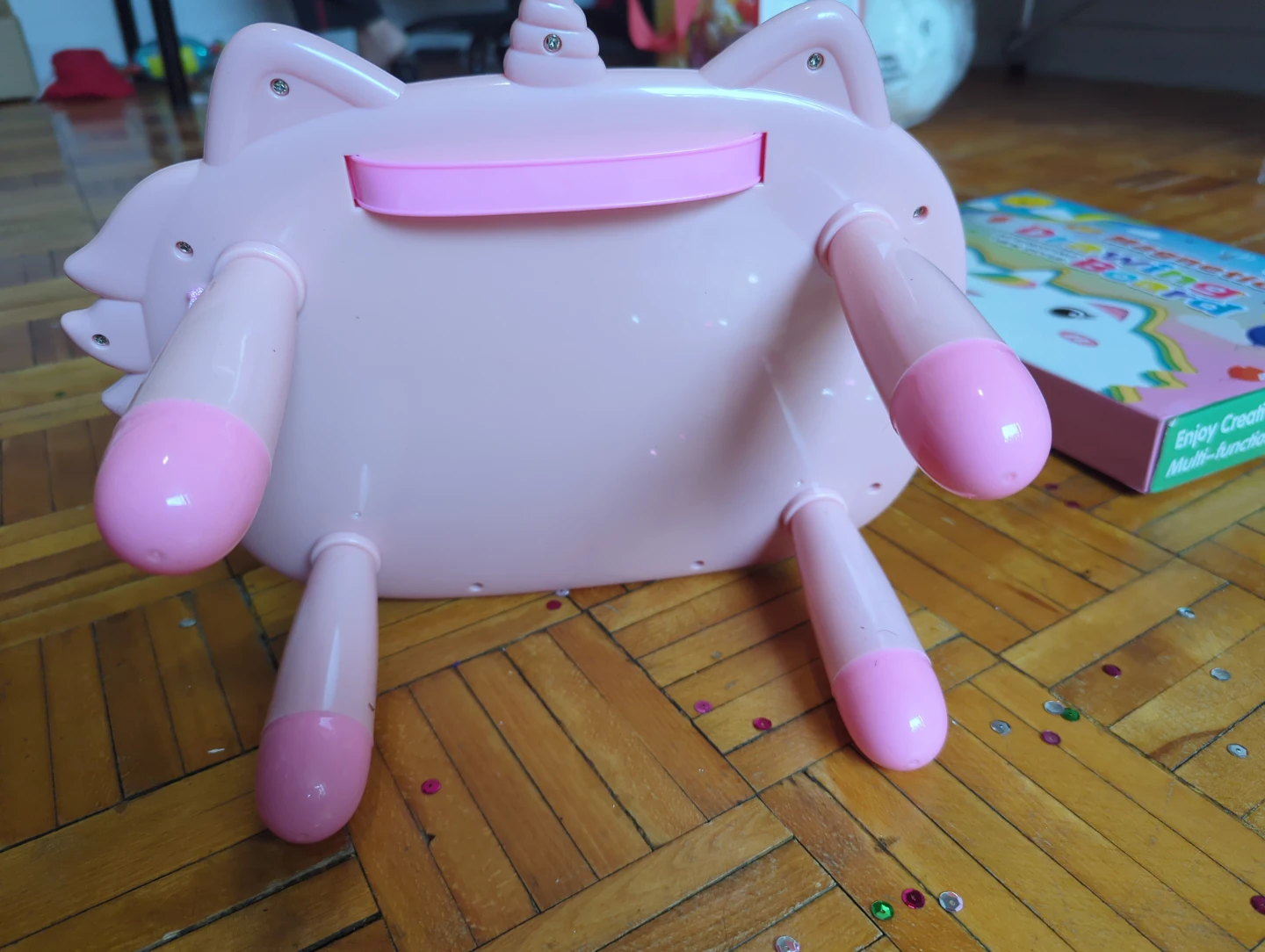 Pink Unicorn Magnetic Drawing Board - photo 3