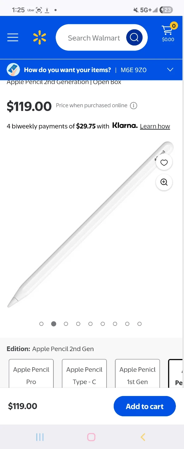 Apple Pencil 2nd Generation