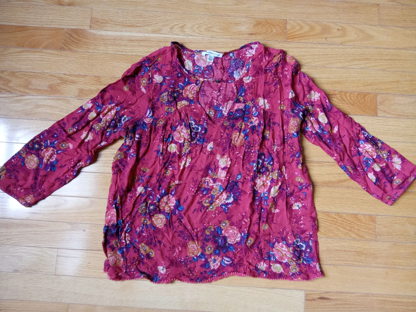 American Eagle Outfitters Floral Blouse - XS/TP - photo 4