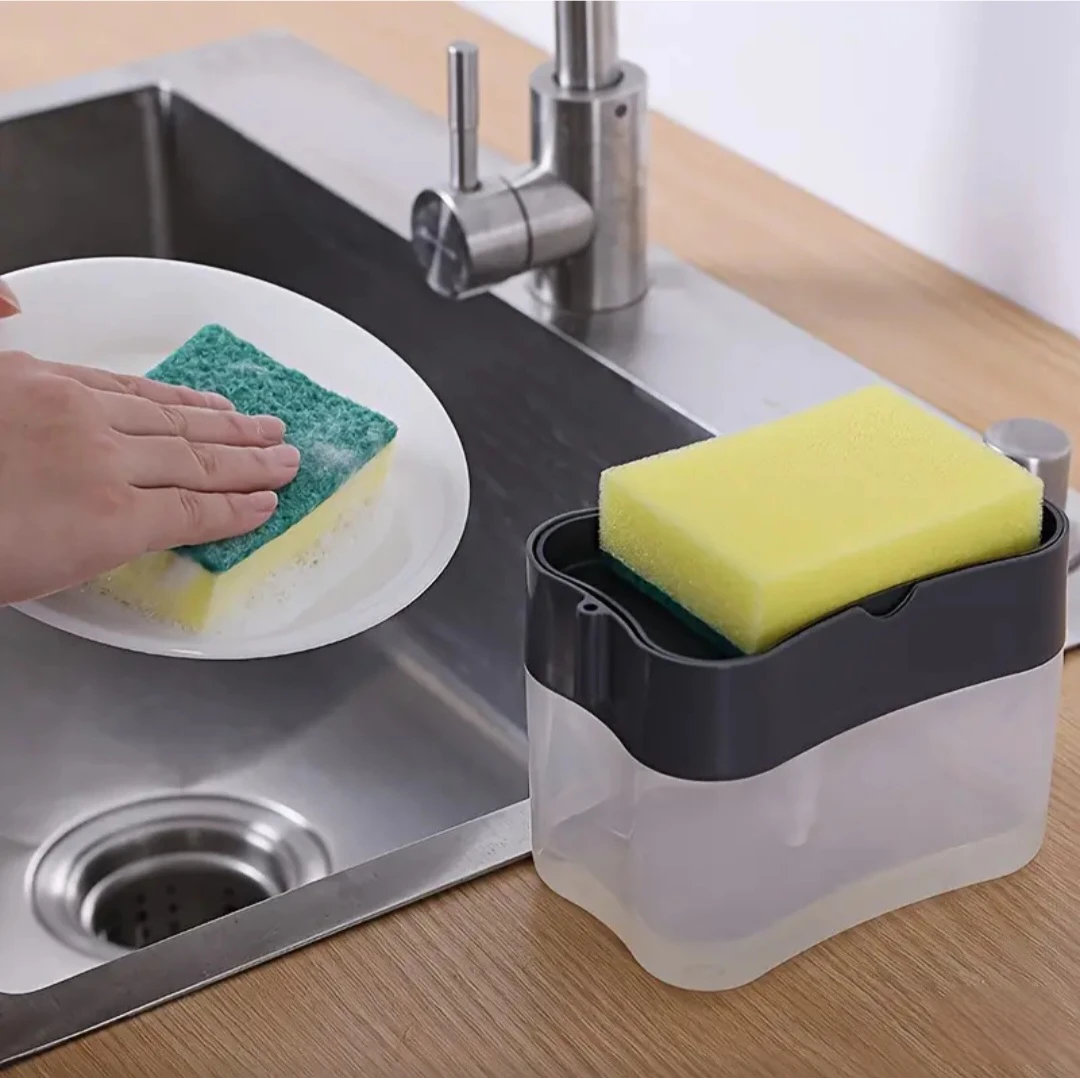 2-in-1 Soap Dispenser and Sponge Holder. *Brand New* - photo 5