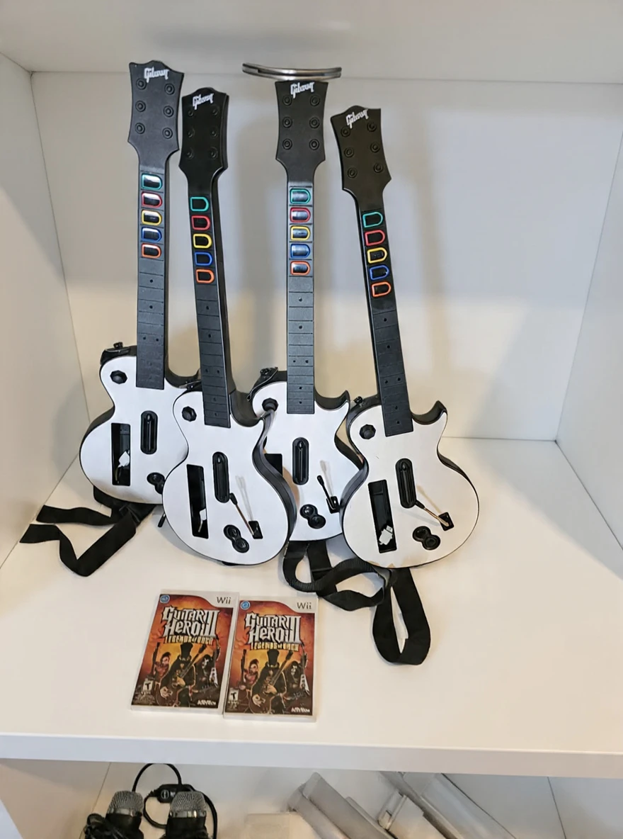 Nintendo Wii Rockband/Guitar Hero (Prices In Descritpion) - photo 4