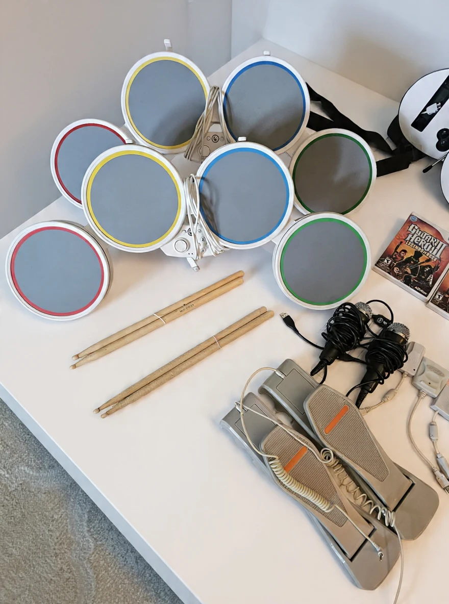 Nintendo Wii Rockband/Guitar Hero (Prices In Descritpion) - photo 5