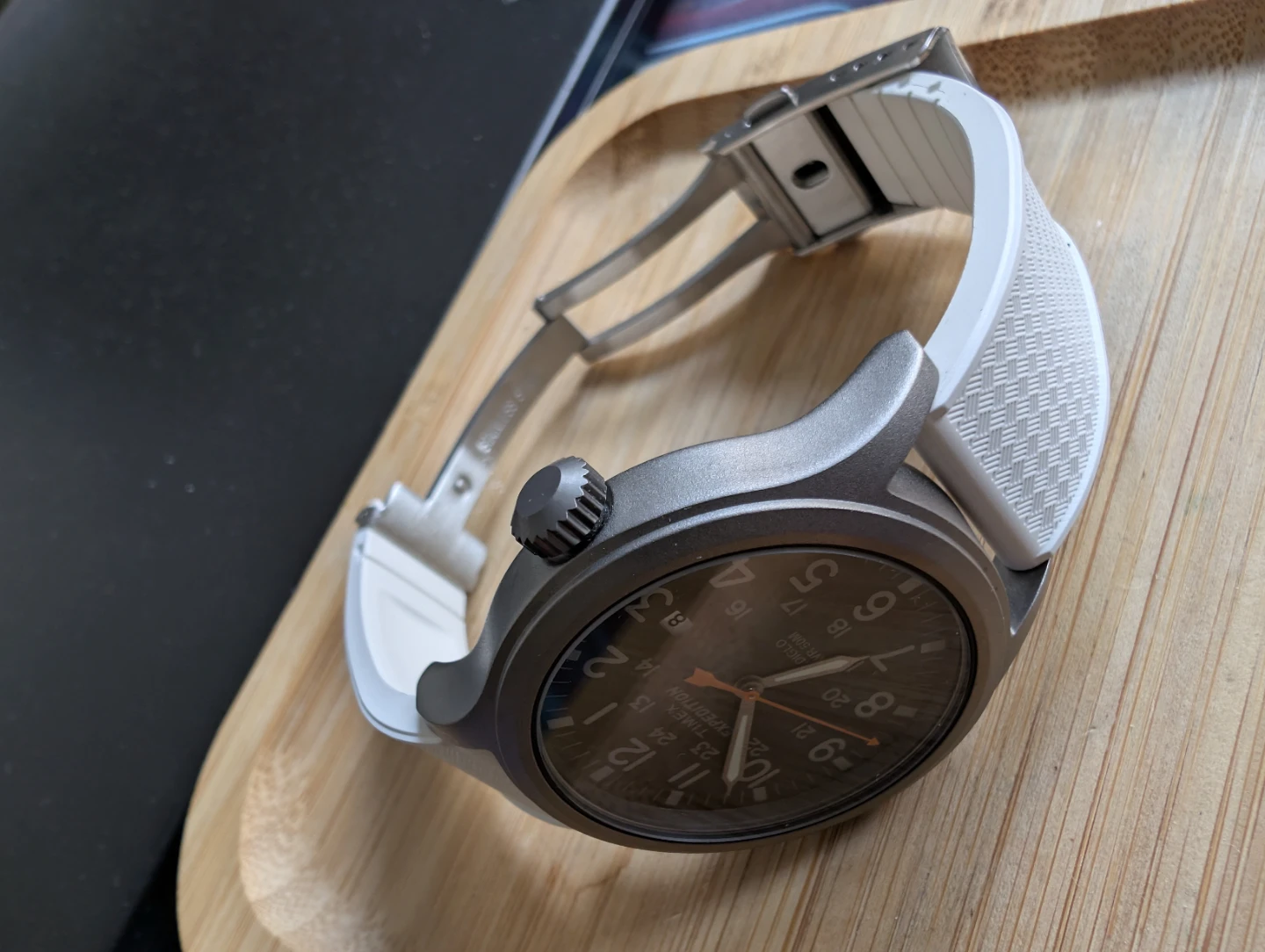 Timex Expedition Watch with White Strap - photo 4