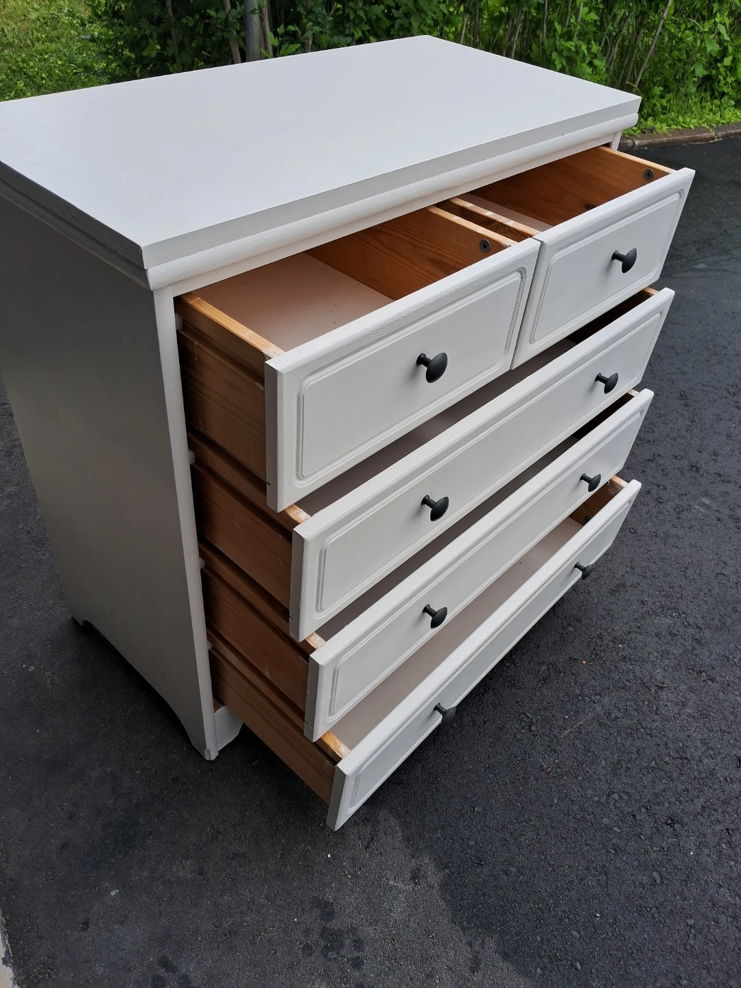 White Six-Drawer Dresser - photo 3