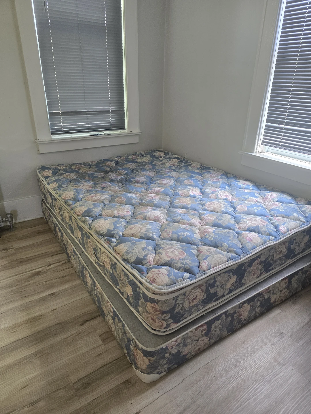 Floral Queen Mattress with Boxspring