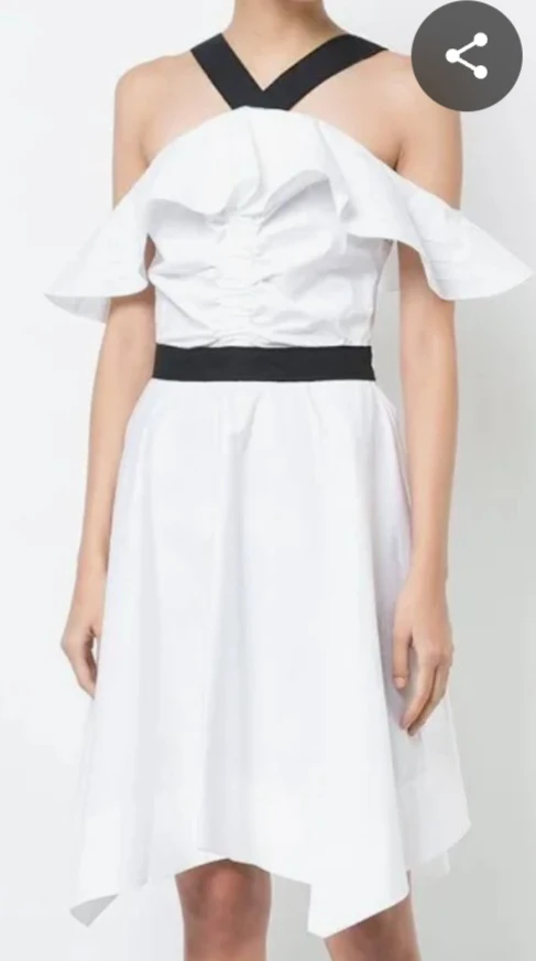 Derek Lam 10 Crosby White Dress Size 2