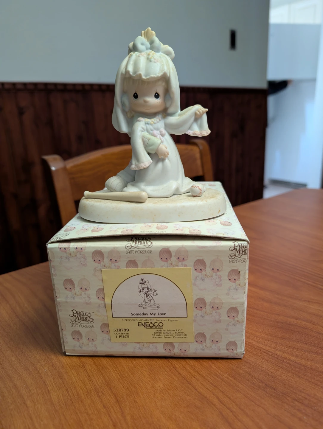 Precious Moments Someday My Love Porcelain Figurine