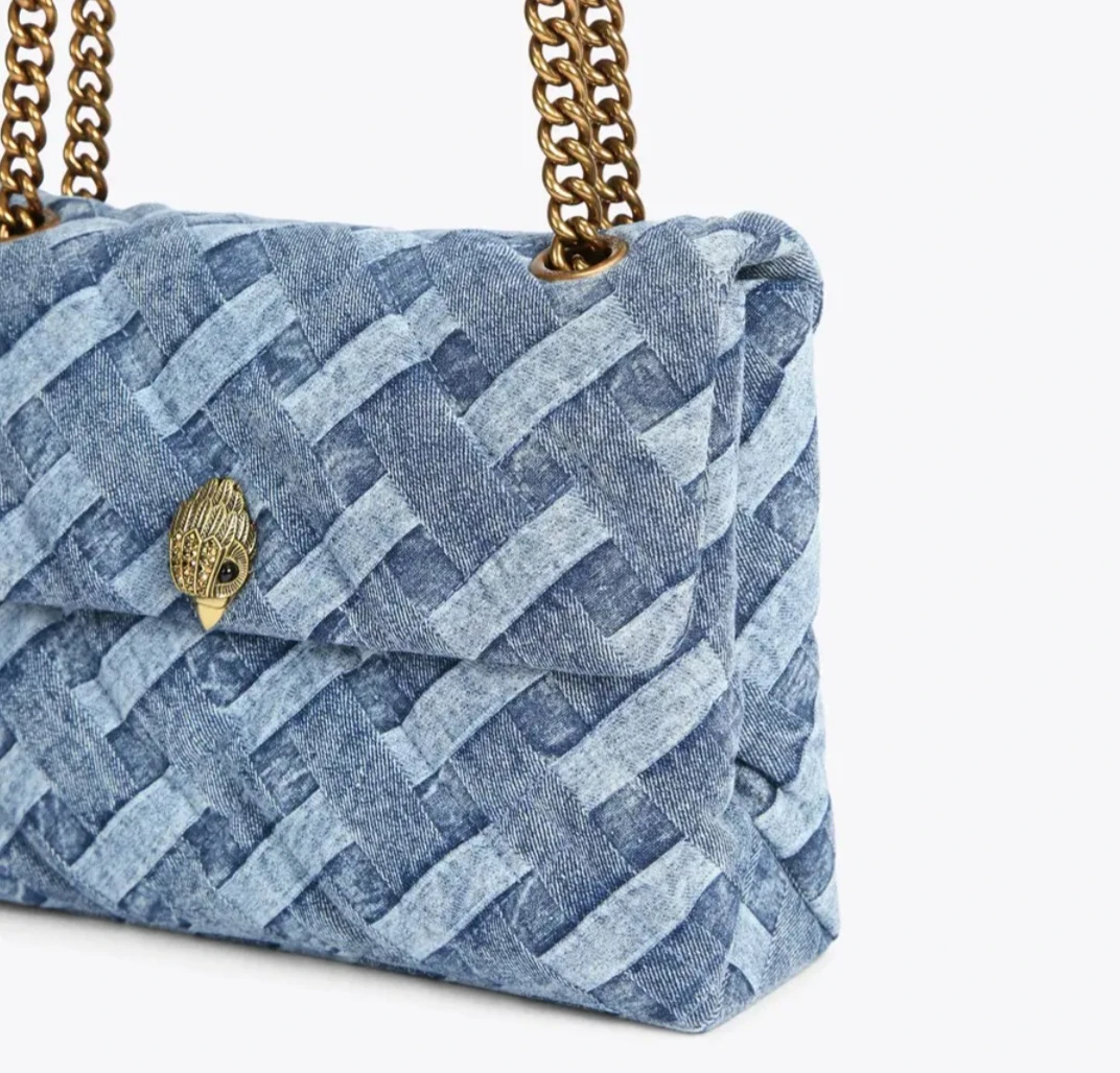Kurt Geiger "Kensington" Shoulder Bag - Denim - photo 3