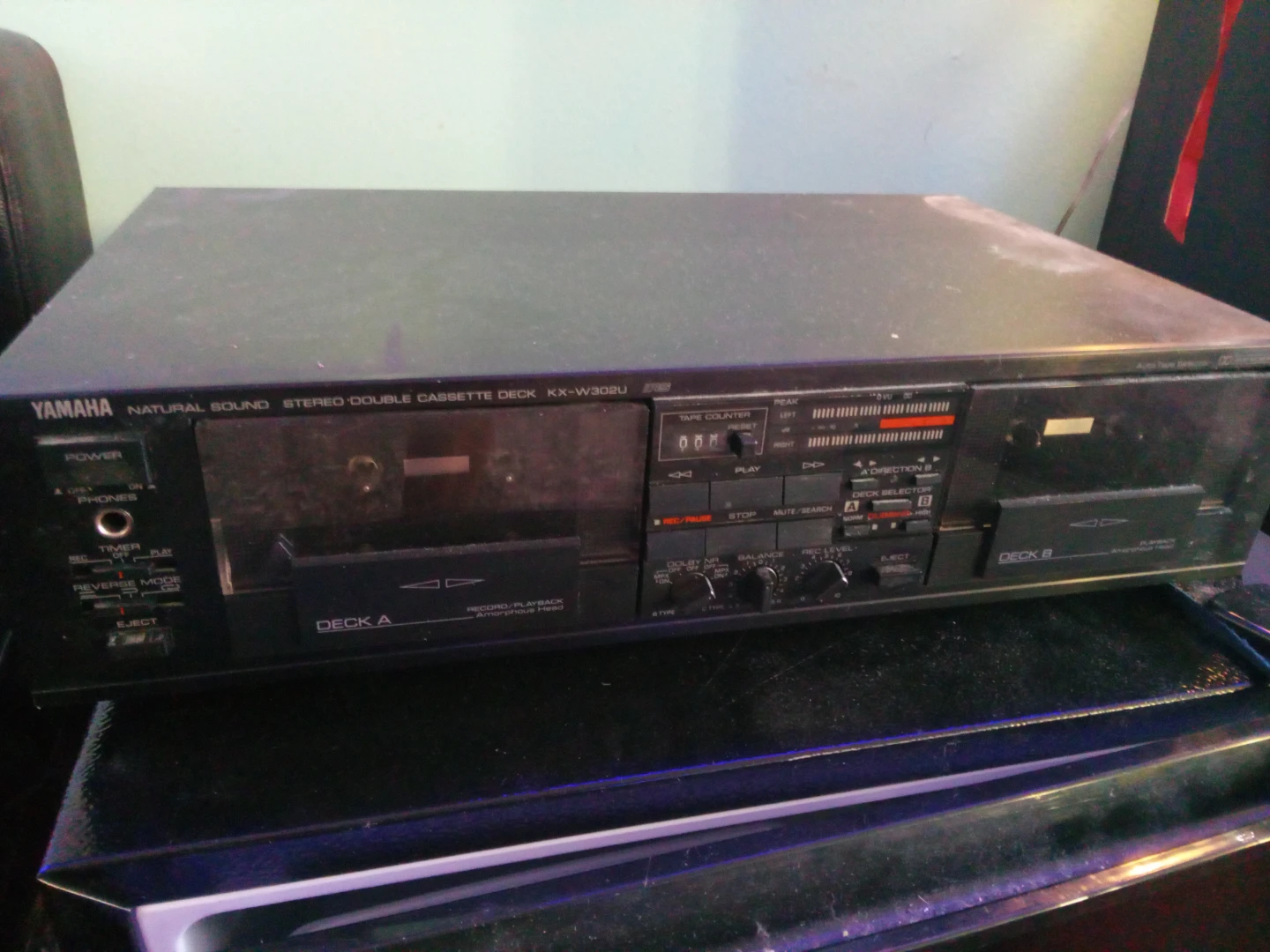 Yamaha Natural Sound Stereo Double Cassette Deck KX-W302U