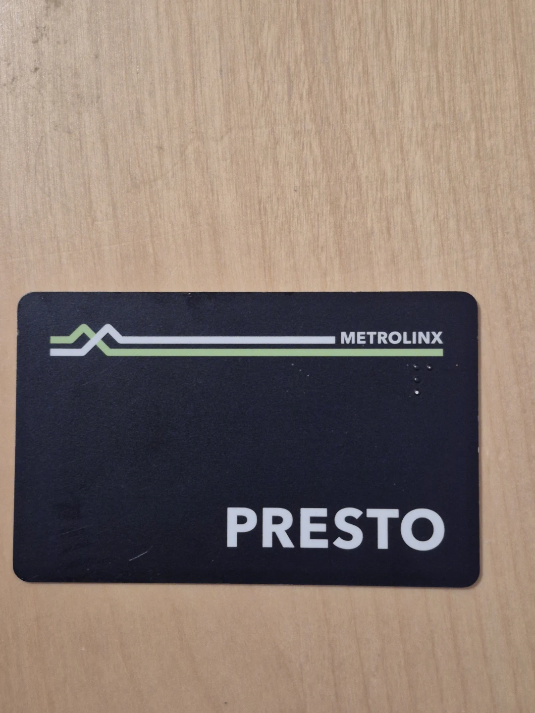 PRESTO Card by Metrolinx