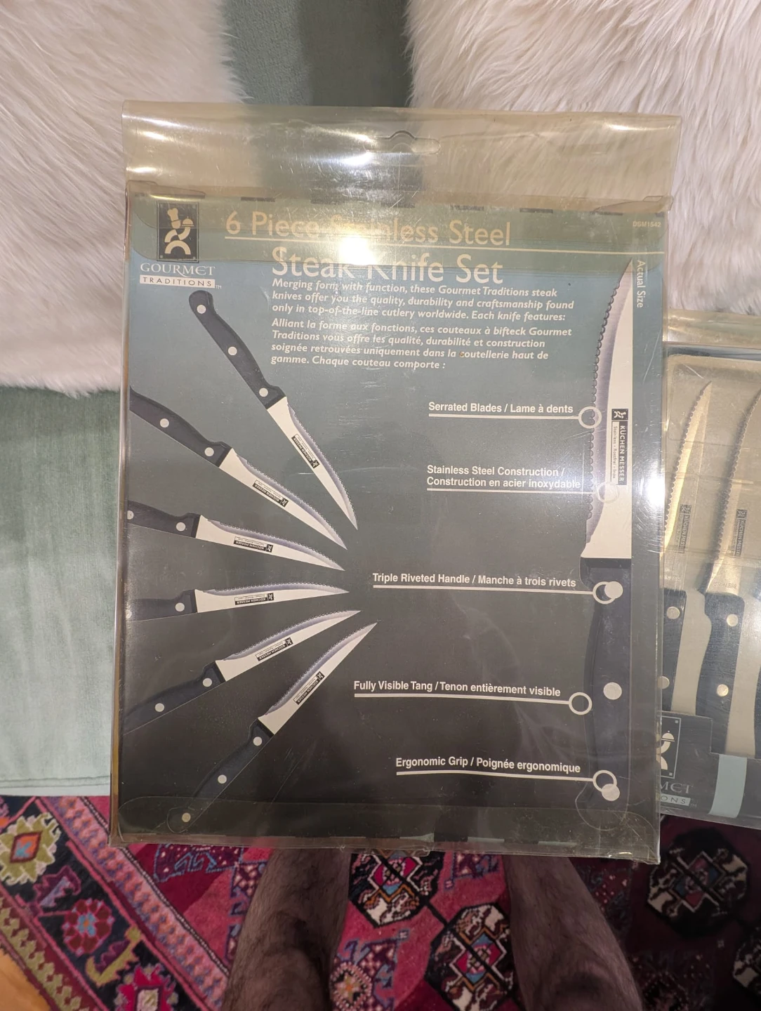 6 Piece Stainless Steel Steak Knife Set $15 each set - photo 4