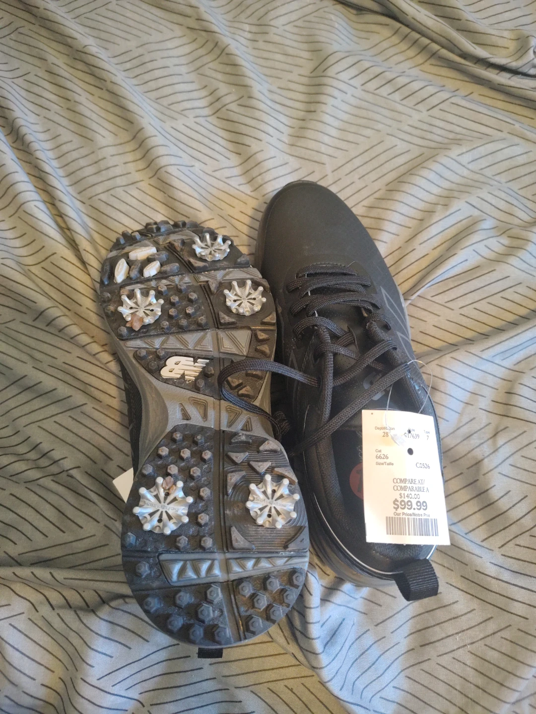 New Balance Black Golf Shoes Size 10 - photo 3