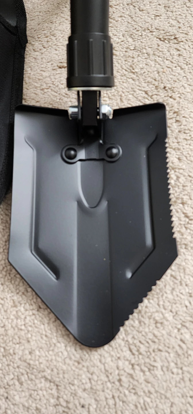 Folding Shovel with Carrying Pouch - photo 2