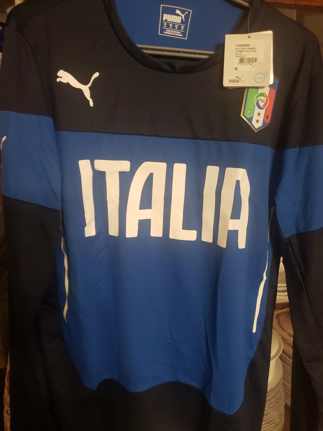 Puma Italia Training Long Sleeve Shirt