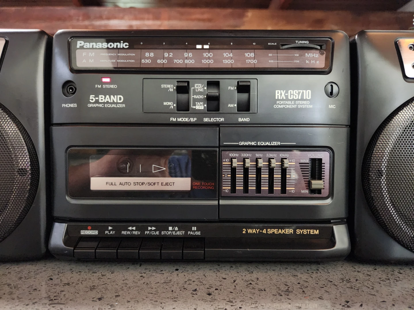 Panasonic Radio Cassette Boombox - photo 5