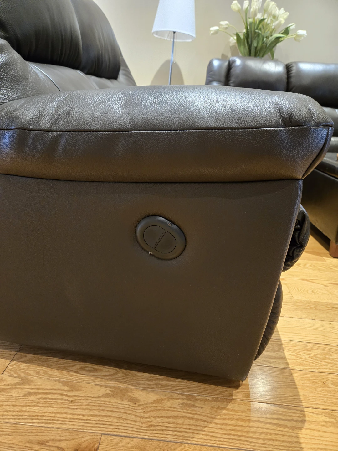 Brand new leather  couch set - photo 3