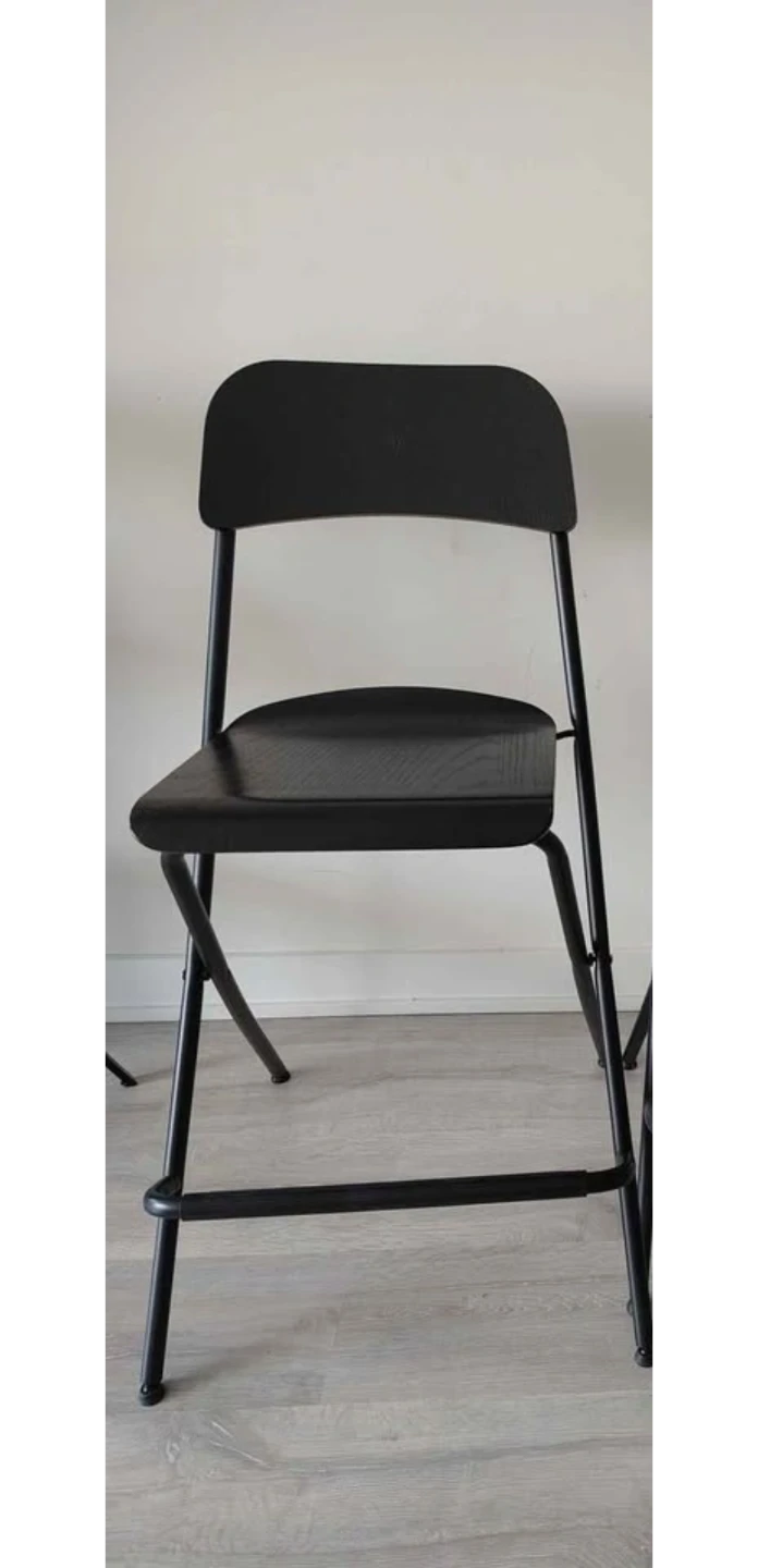 FRANKLIN bar stool with backrest - 1 chair