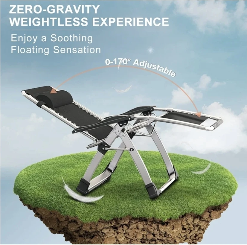 Zero Gravity Recliner Chair with Padded Cushion - photo 3