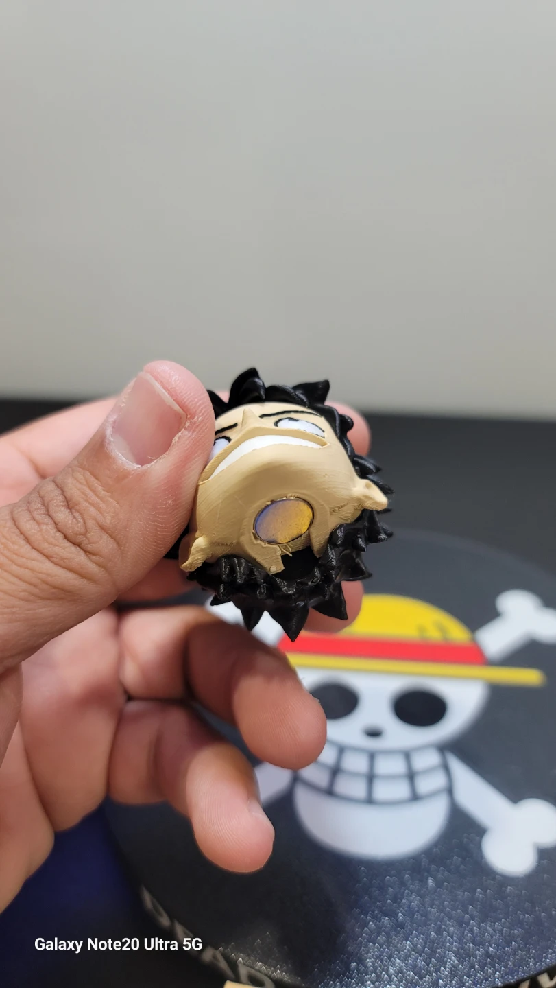 3D PRINTED One Piece Monkey D. Luffy Action Figure - photo 4