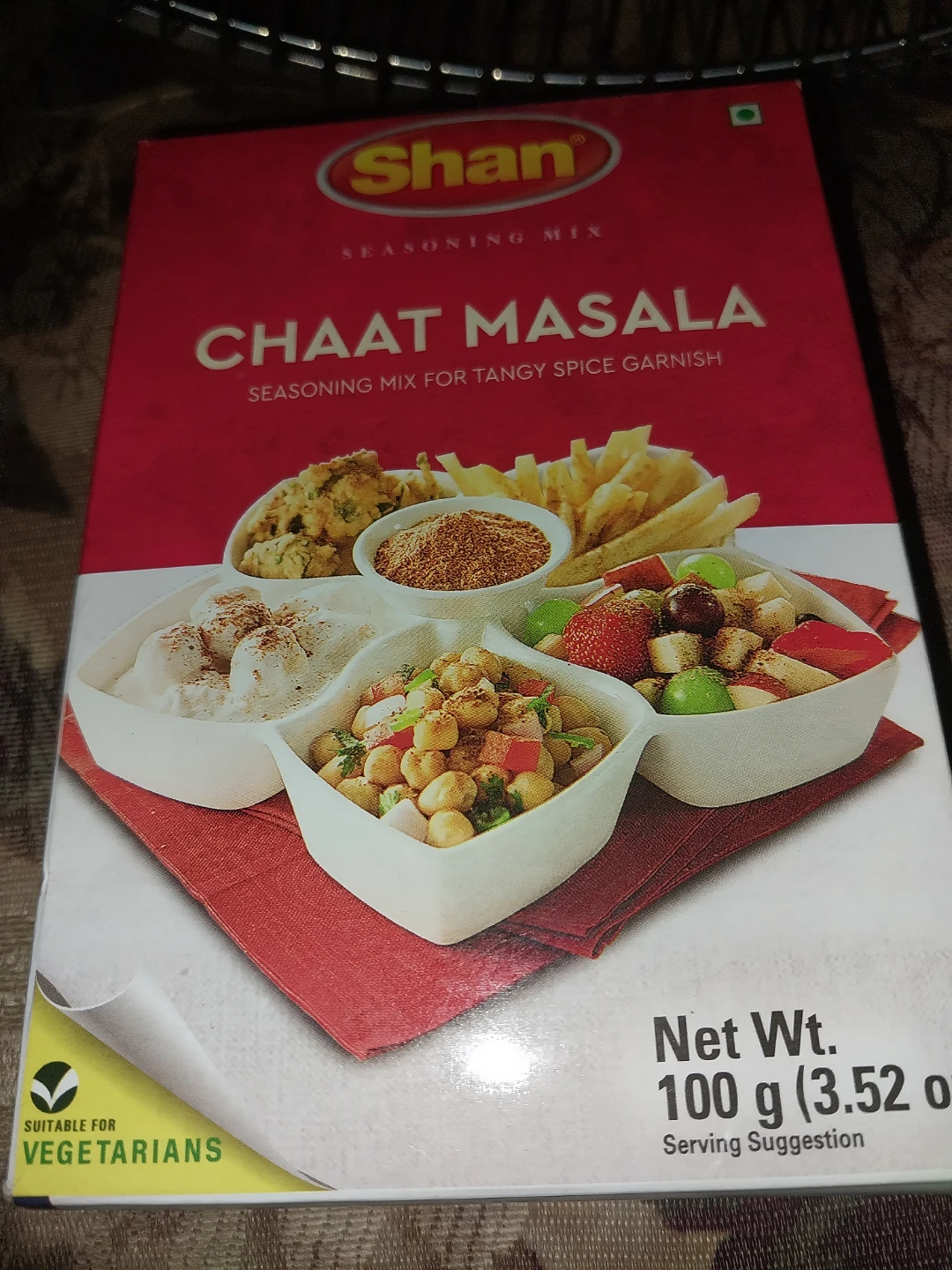 Shan Chaat Masala Seasoning Mix 100g