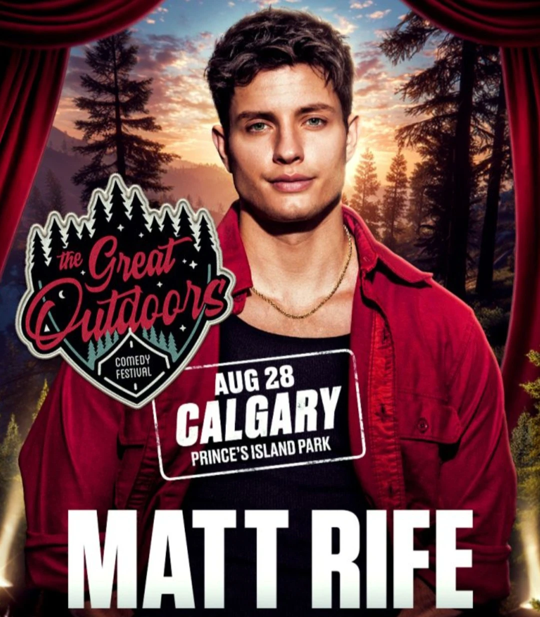 Great Outdoors Comedy Festival Ticket - Calgary