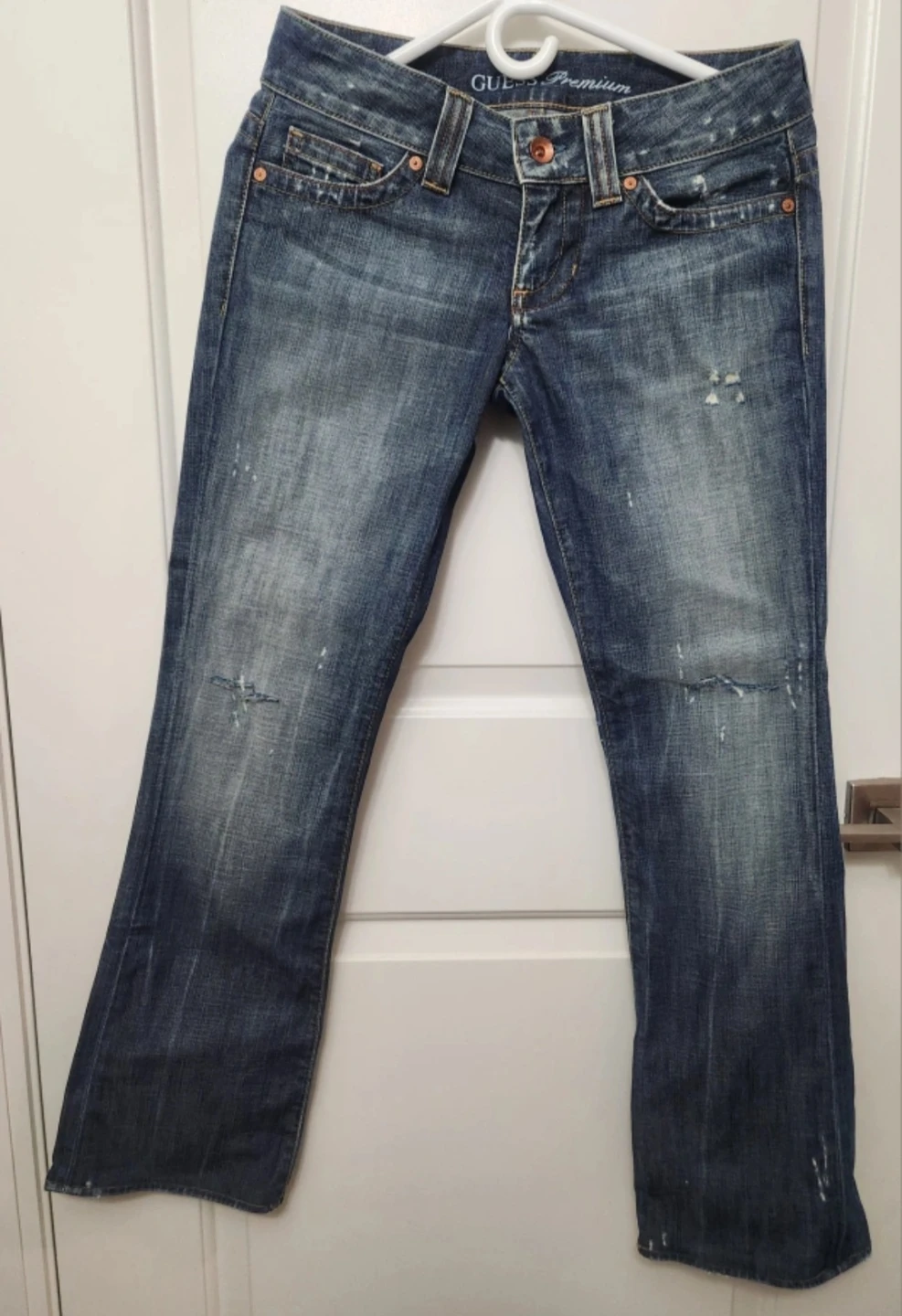 ⚽ GUESS Premium Blue Jeans+Free gift